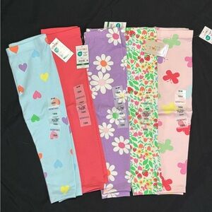 NWT Colorful Baby Leggings Bundle Size 18M